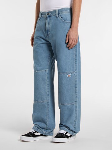 DICKIES Свободный крой Джинсы 'DOUBLE KNEE' в Синий