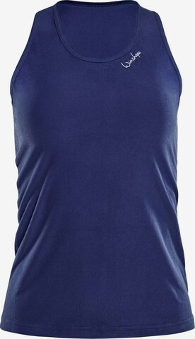 Winshape Sporttop ' AET124LS ' in Blauw: voorkant