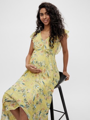 MAMALICIOUS Dress 'ZYLA' in Yellow