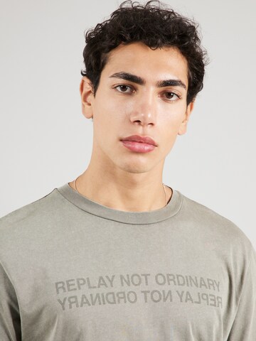 T-Shirt REPLAY en gris