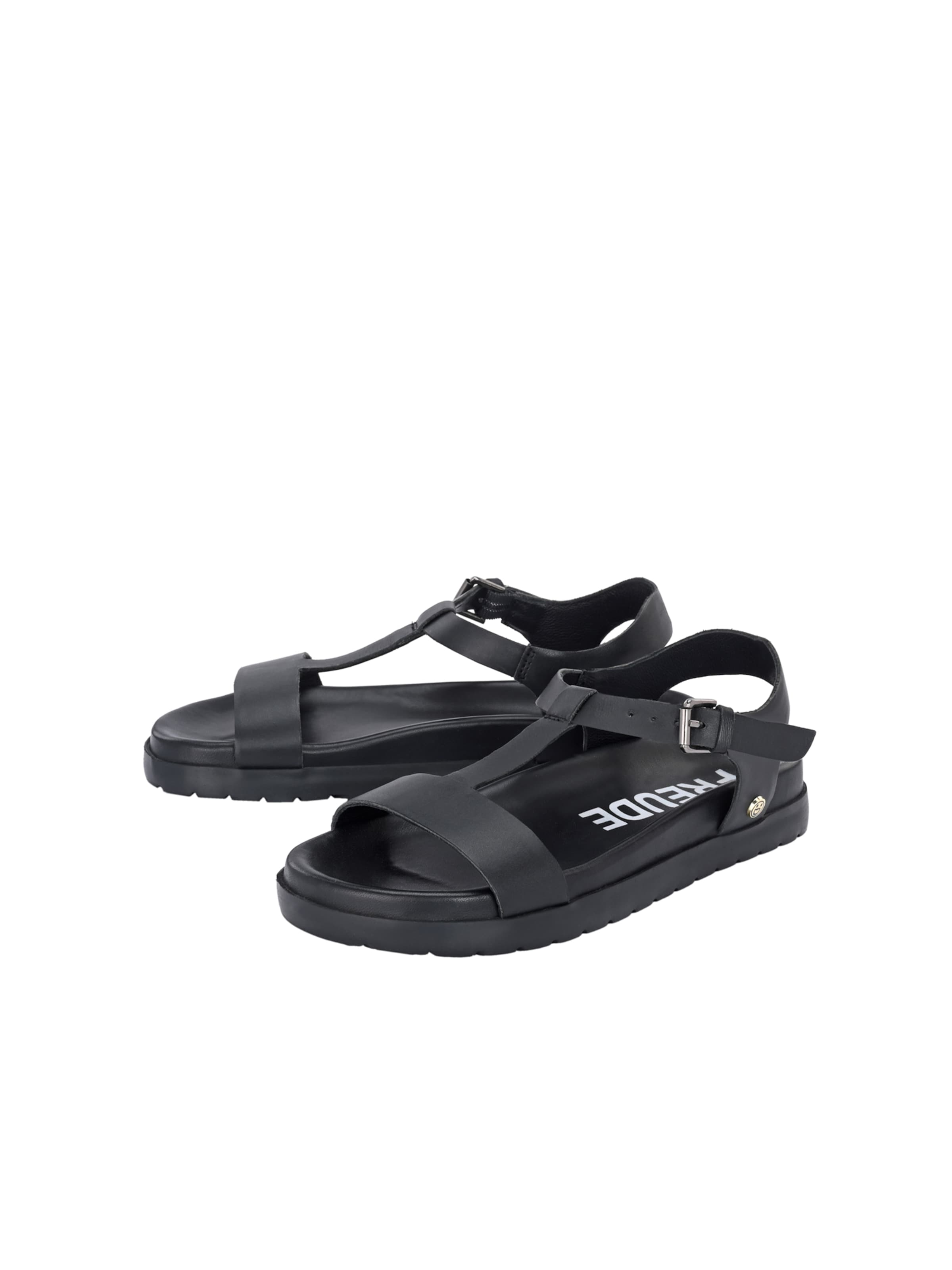 Sandales à lanières 'ARTE' FREUDE en noir