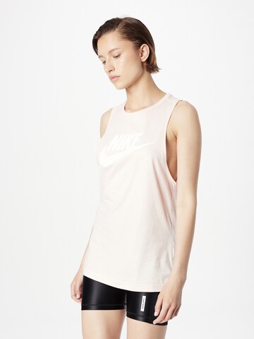 Nike Sportswear Topp i rosa: framsida