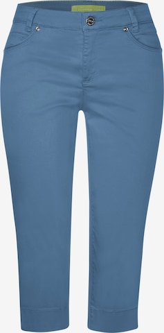 STREET ONE Slimfit Broek 'Yulius' in Blauw: voorkant