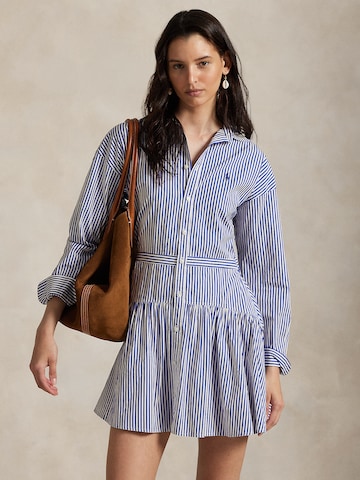 Polo Ralph Lauren Платье-рубашка в Синий: спереди
