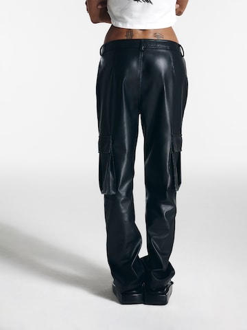 ABOUT YOU x Chiara Biasi Regular Cargo Pants 'Luna' in Black