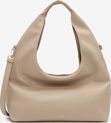 Emily & Noah Shoulder bag in Beige: front