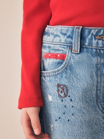 Next Wide leg Jeans in Blauw