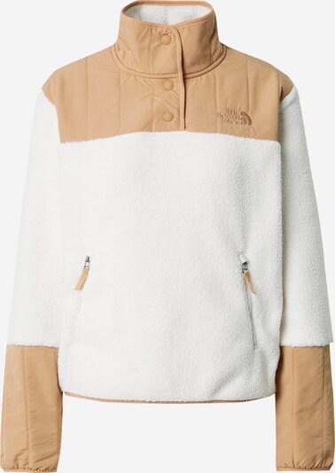 THE NORTH FACE Athletic Fleece Jacket 'CRAGMONT' in Sand / White, Item view