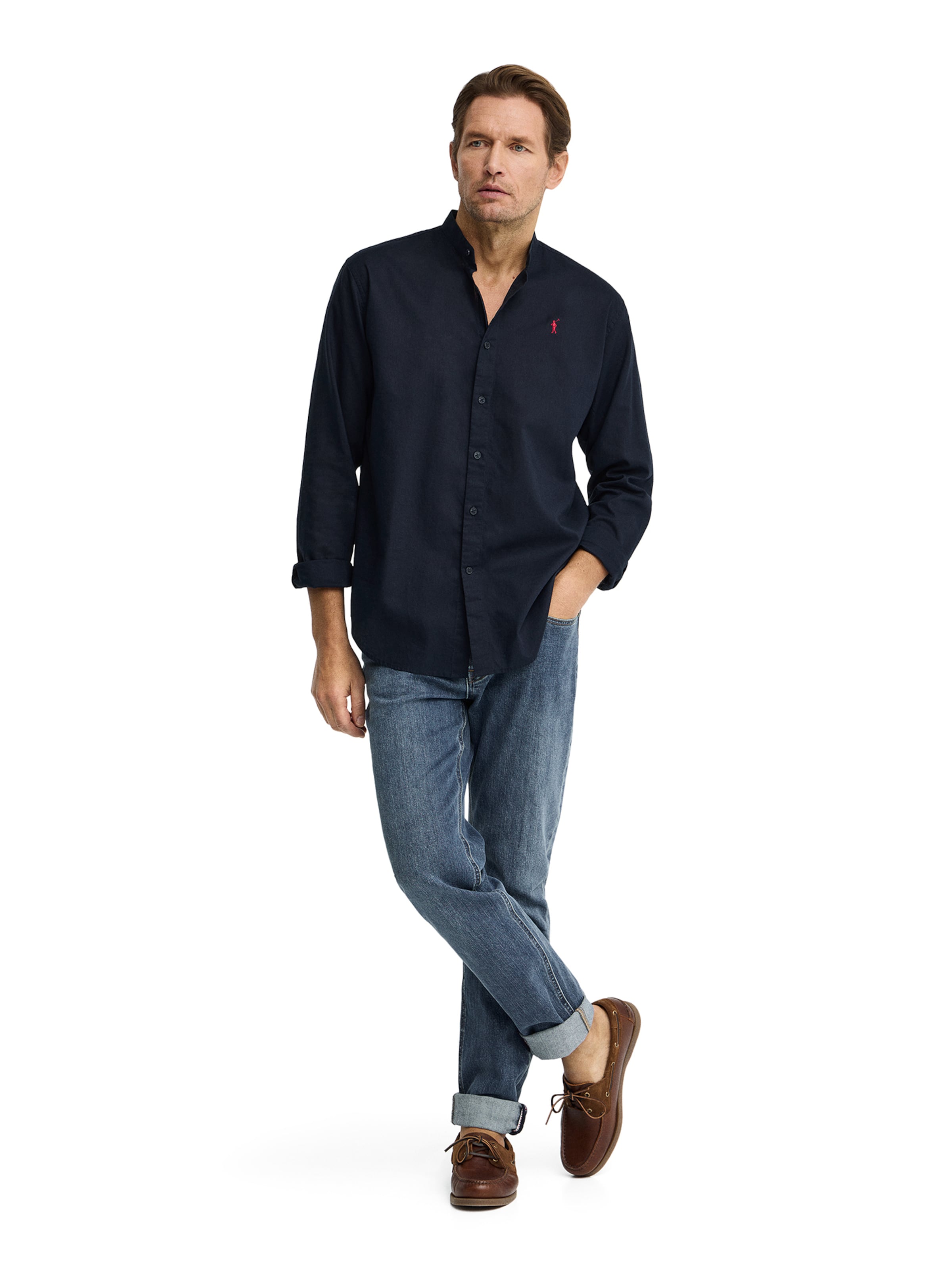 Polo Club Regular fit Button Up Shirt in Blue