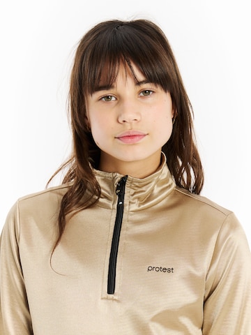 PROTEST Sportsweatshirt 'PRTAlecia JR' in Braun