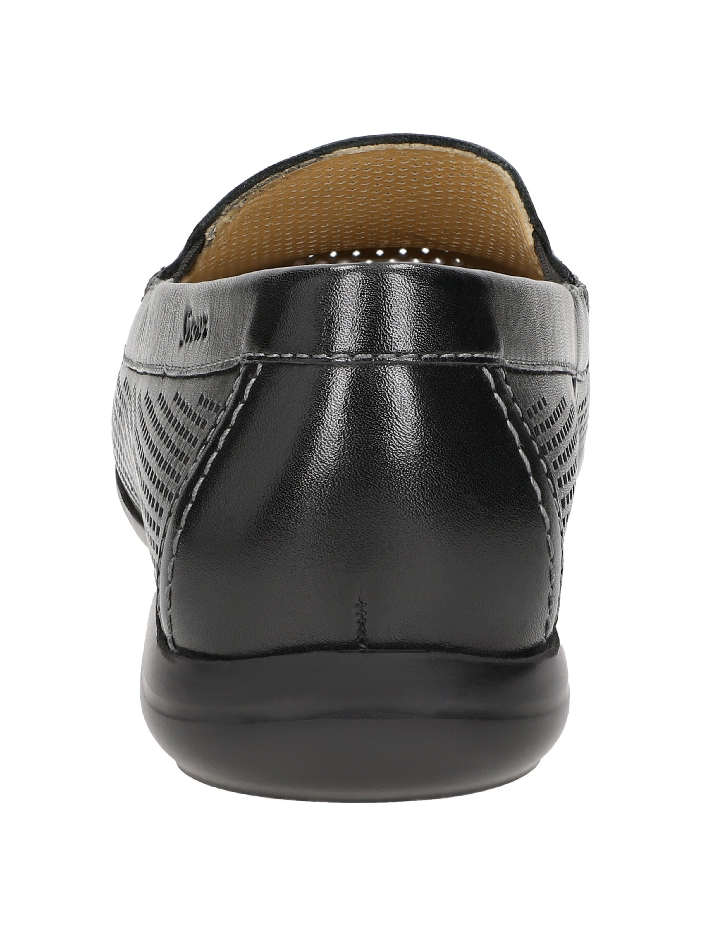 SIOUX Mocassins 'Giumelo-708-H' in Zwart