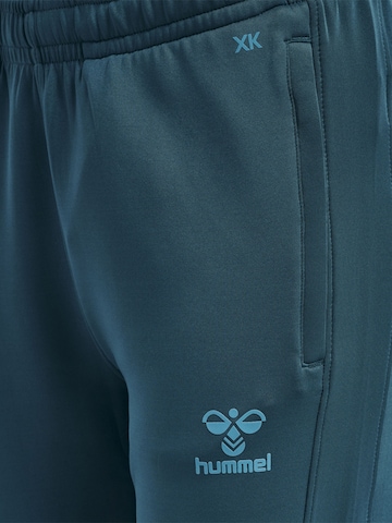 Hummel - Slimfit Pantalón deportivo en azul