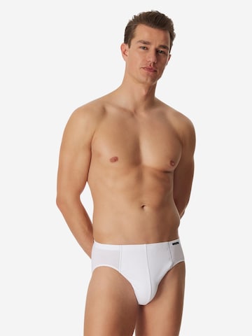 SCHIESSER Panty 'Cotton Essential' in White: front