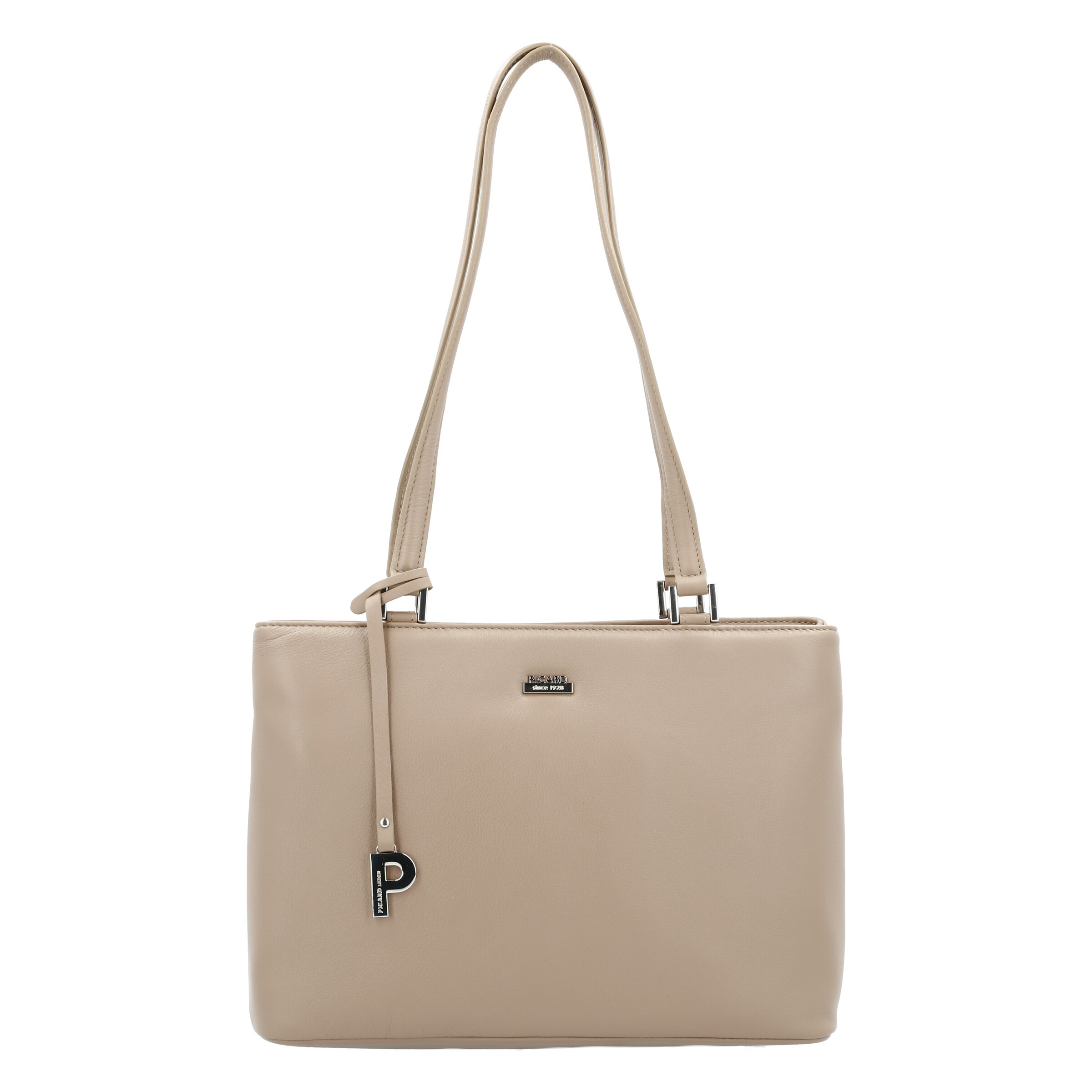 Picard Schultertasche in Weiß: Vorderseite