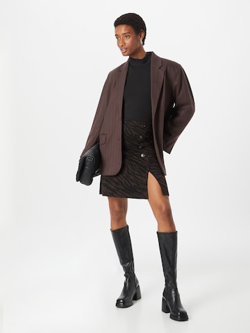 ICHI Skirt 'KATE' in Brown