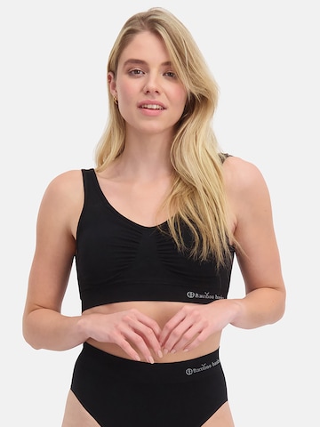 Bamboo basics Bustier BH 'Fleur' in Zwart