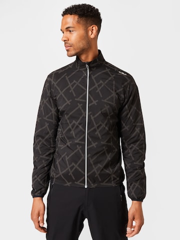 Veste outdoor CMP en noir : devant