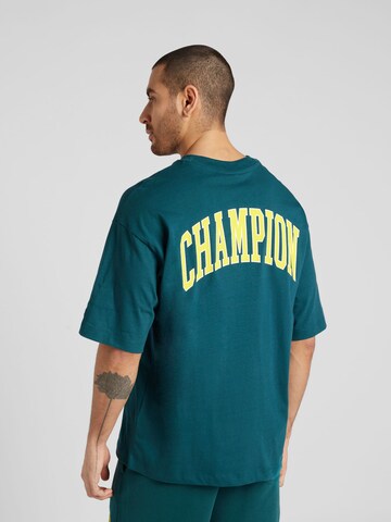 Tricou de la Champion Authentic Athletic Apparel pe verde