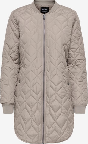 Veste mi-saison 'ONLNEWALLISON' Only Tall en gris : devant