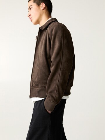 Veste mi-saison Pull&Bear en marron