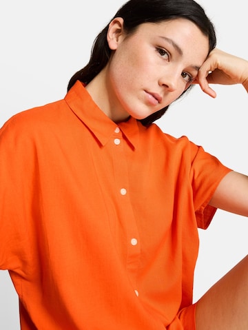 TOM TAILOR DENIM Blouse in Oranje