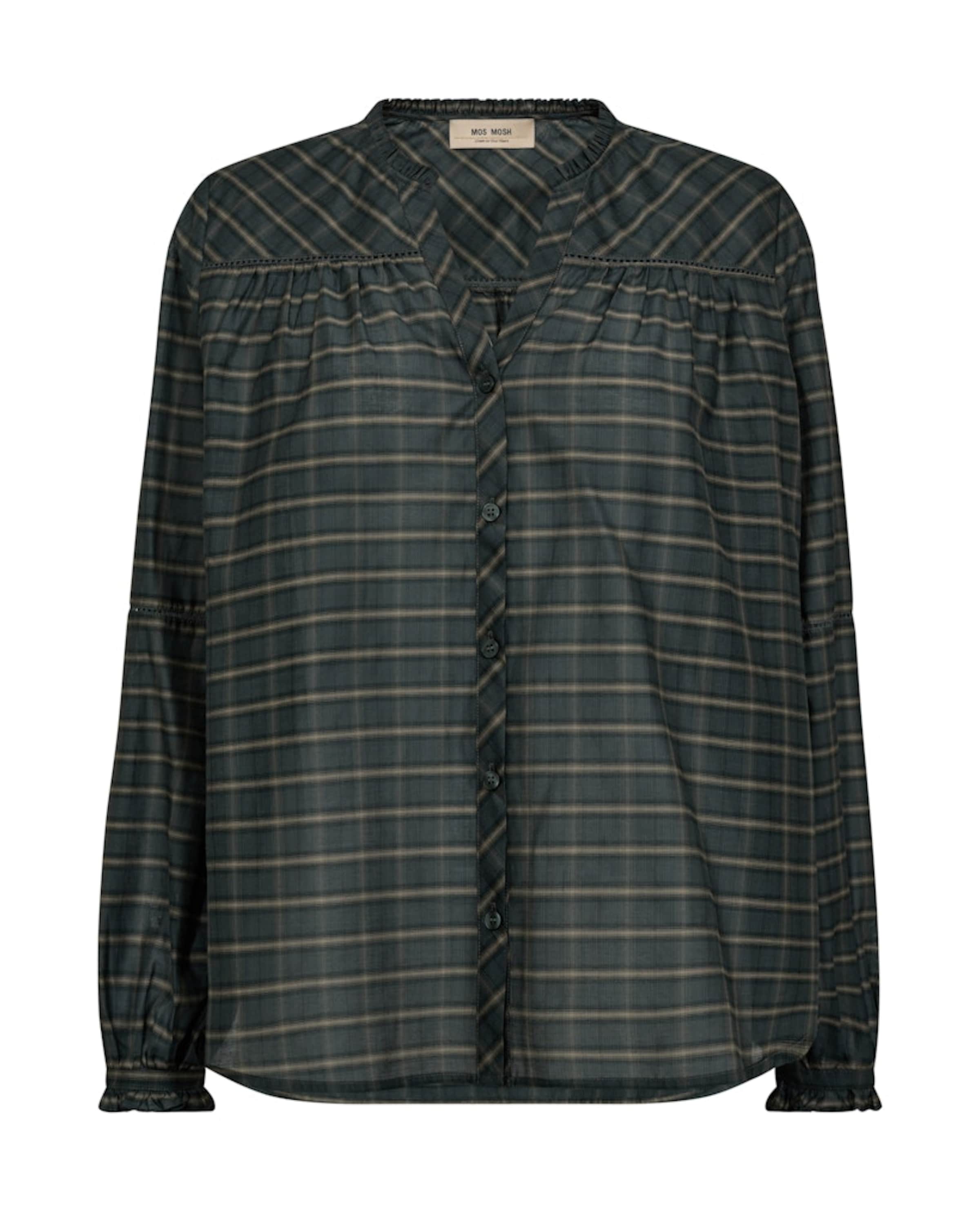 MOS MOSH Μπλούζα 'MMBenedetta' σε πράσινο: μπροστά