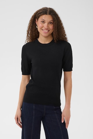 SAINT TROPEZ Sweter 'Mila' w kolorze czarny