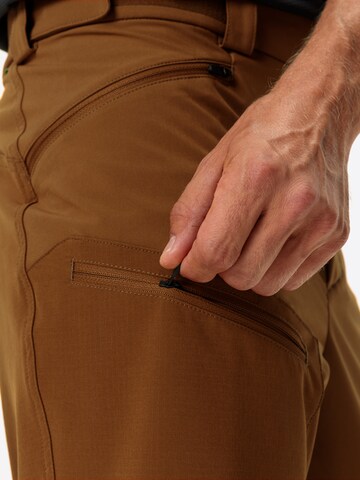 VAUDE Regular Outdoor trousers ' Elope' in Brown