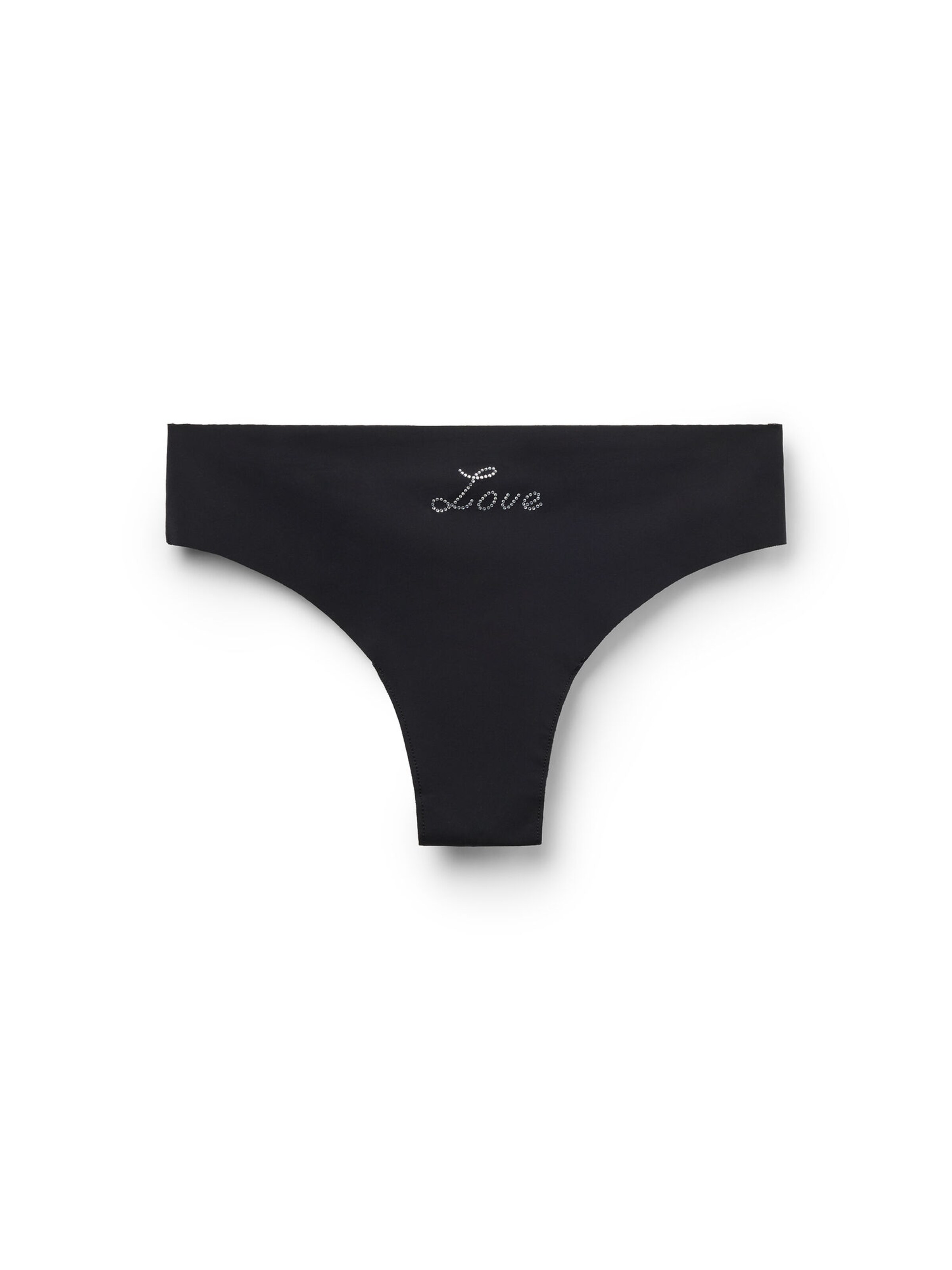 Tezenis Slip in Schwarz: Vorderseite