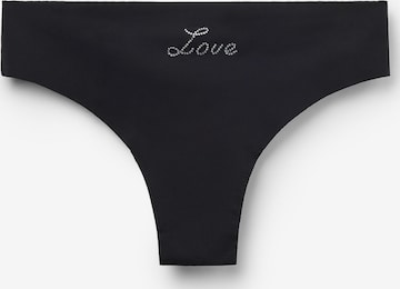 Tezenis Slip in Schwarz: Vorderseite