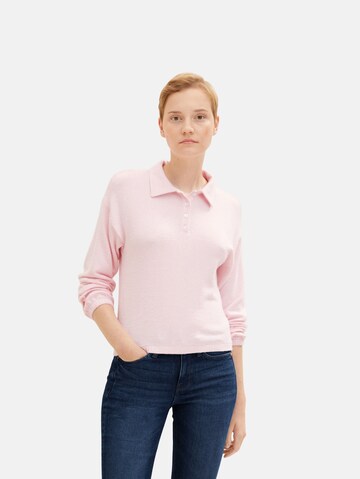 Maglietta di TOM TAILOR DENIM in rosa