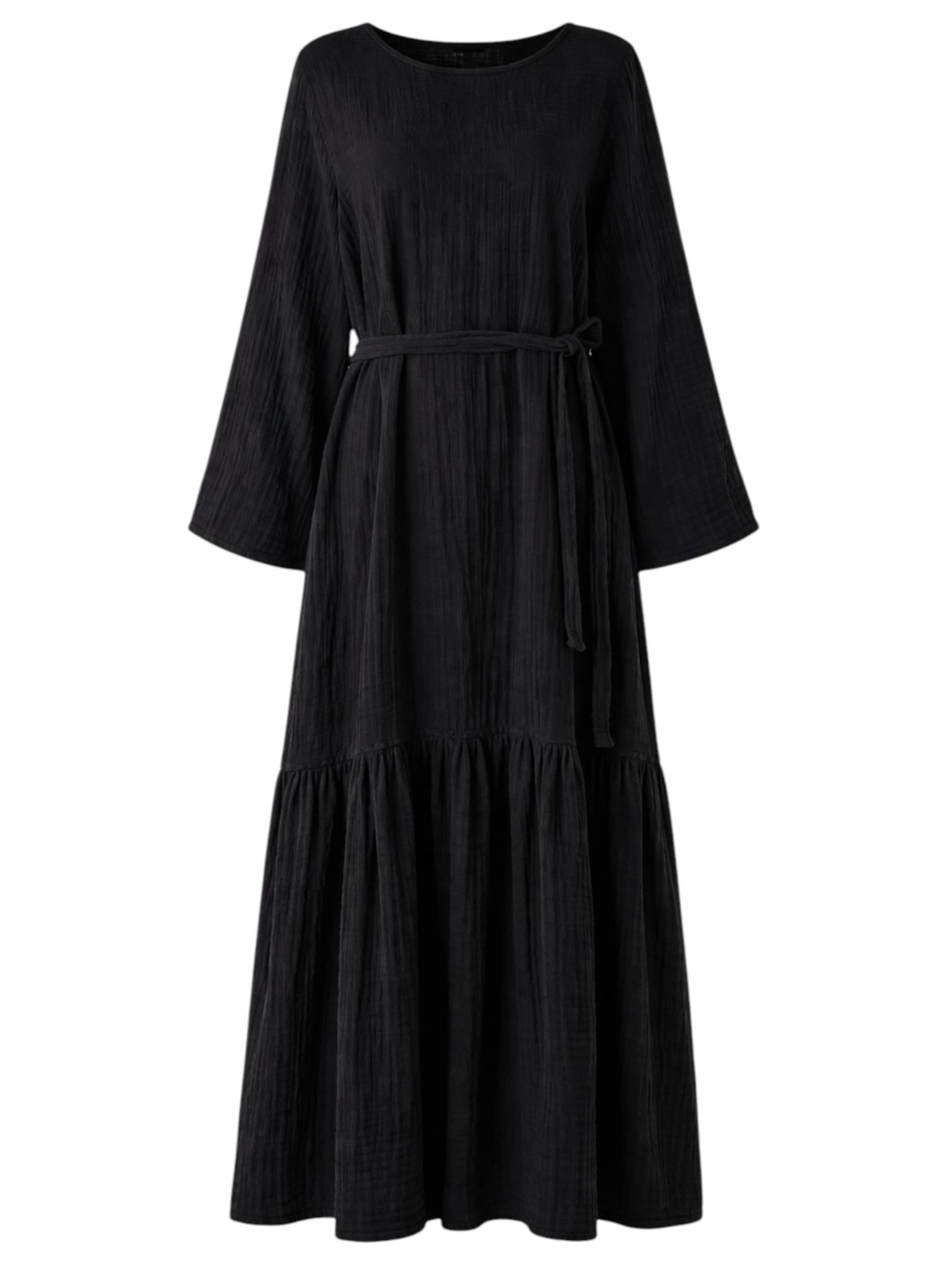 WENOR Sommerkleid 'FERAY'‌ in Schwarz: Vorderseite