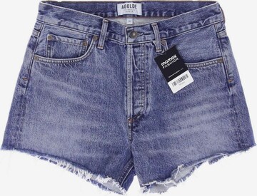 AGOLDE Shorts in XS in Blue: front