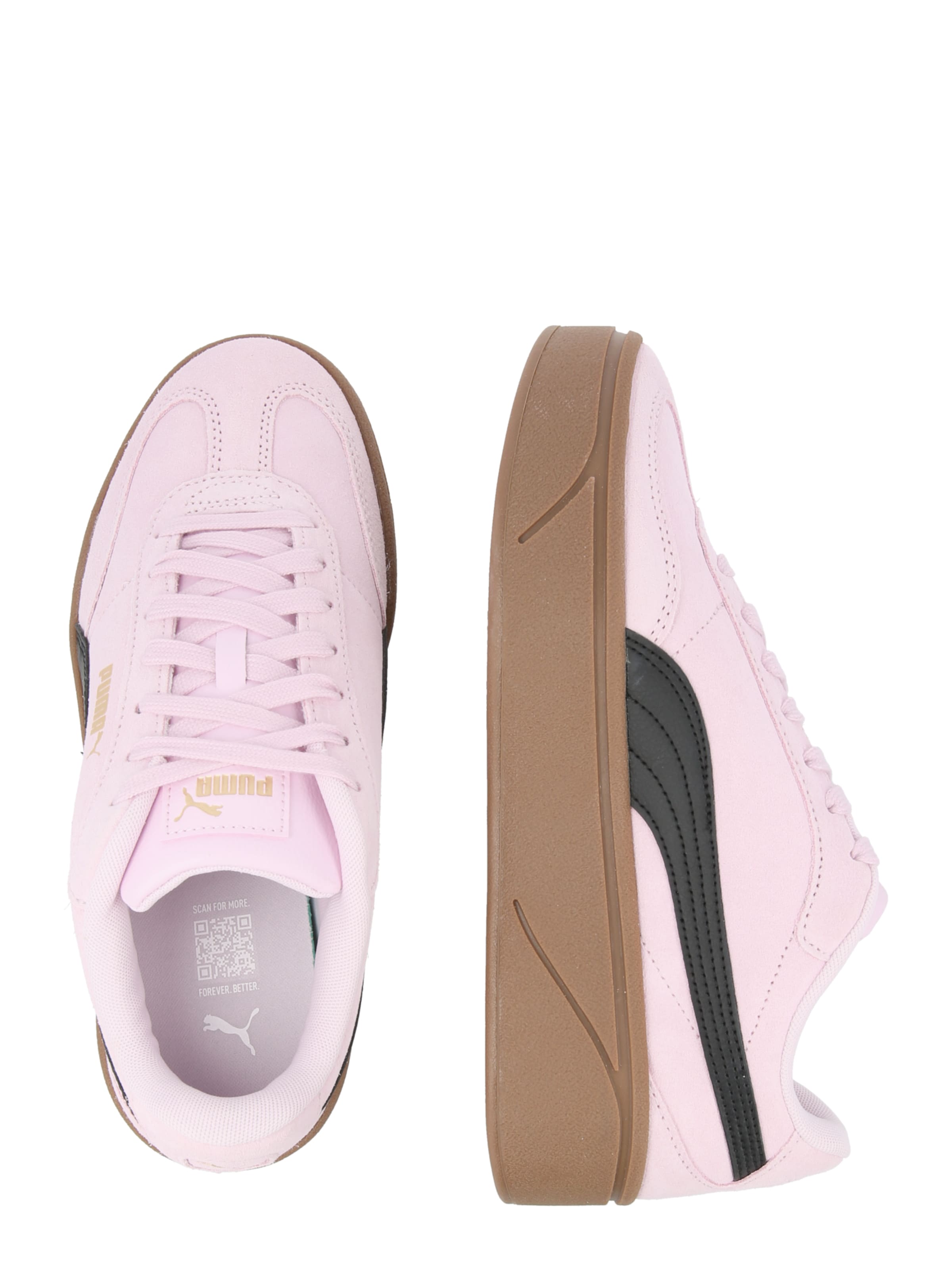 Baskets basses 'Puma Club II Era' PUMA en rose