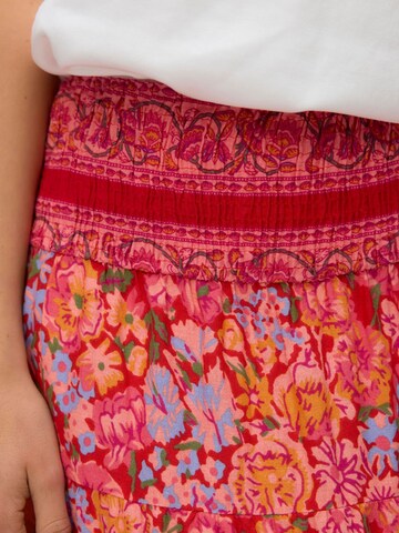 Jupe 'VMSwip' VERO MODA en rouge