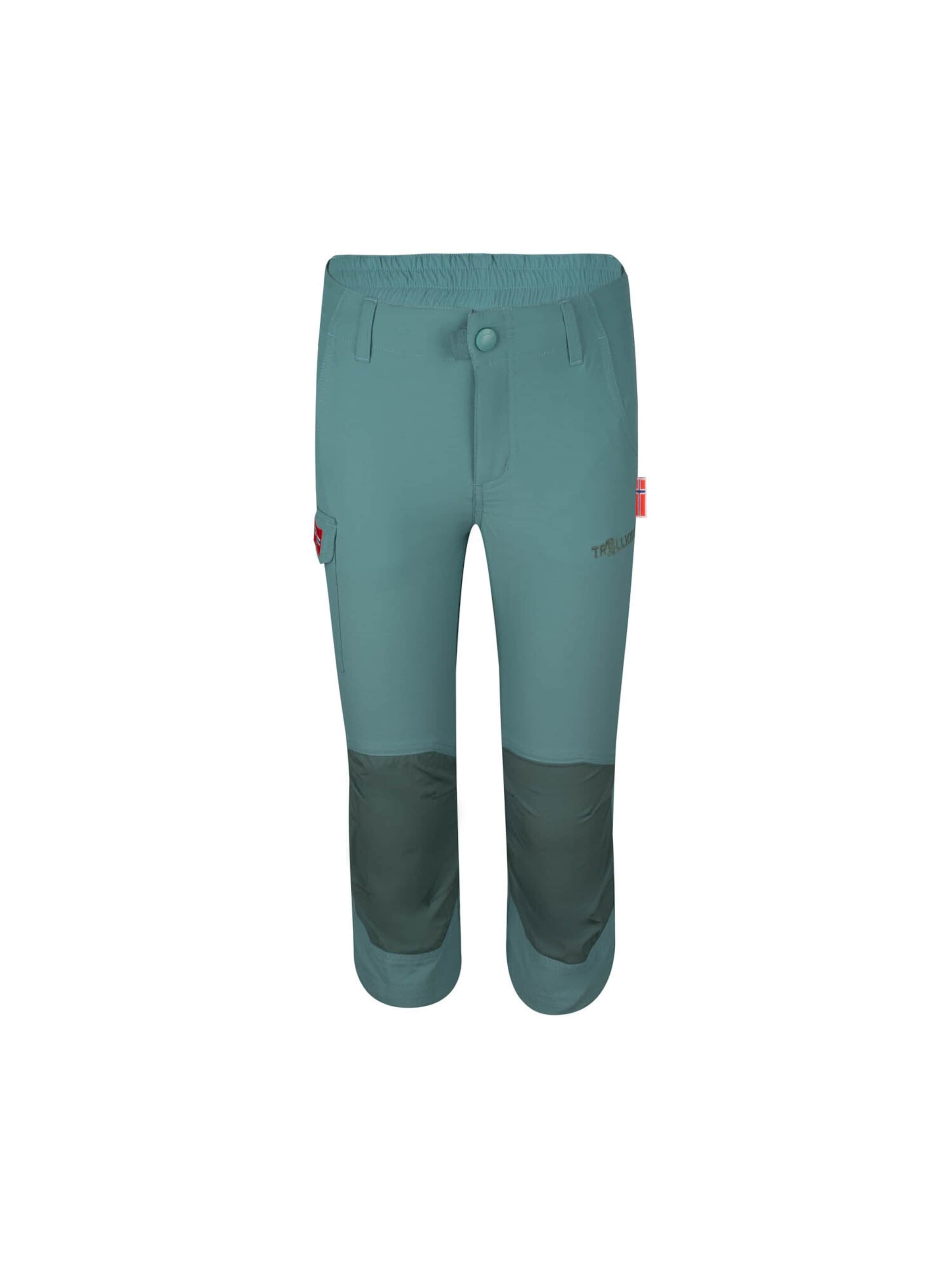 TROLLKIDS Pants in Green: front