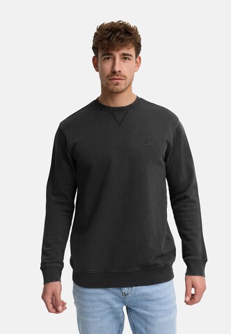 INDICODE JEANS Sports sweatshirt 'INElimah' in Grey: front