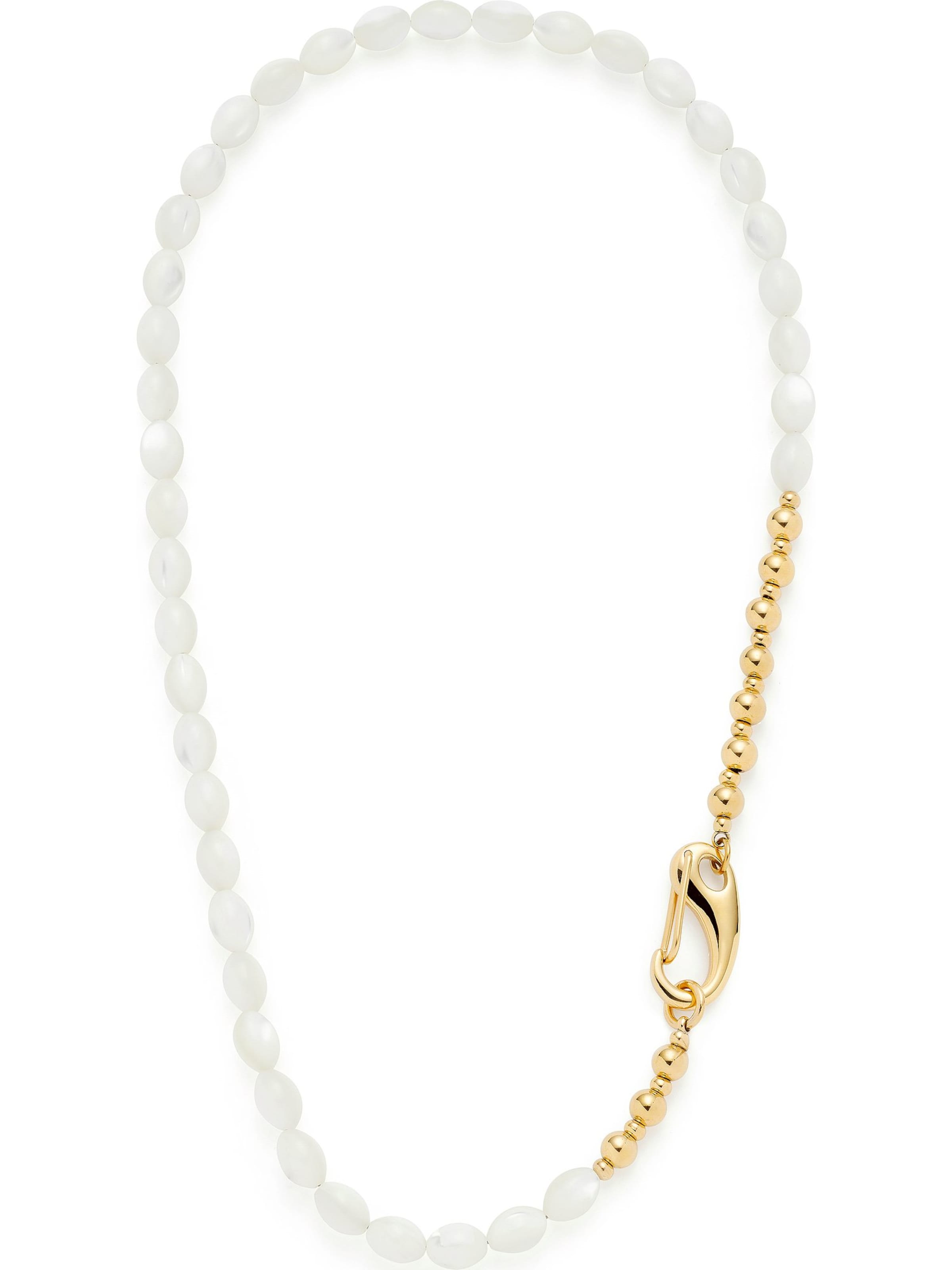 LEONARDO Kette in Weiß: Vorderseite