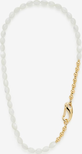 LEONARDO Kette in gold / weiß, Produktansicht