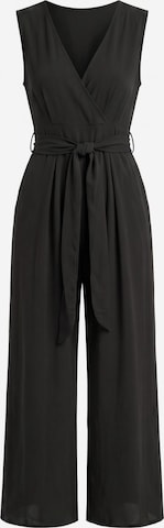 Cupshe Jumpsuit 'Wide Leg' in Schwarz: Vorderseite