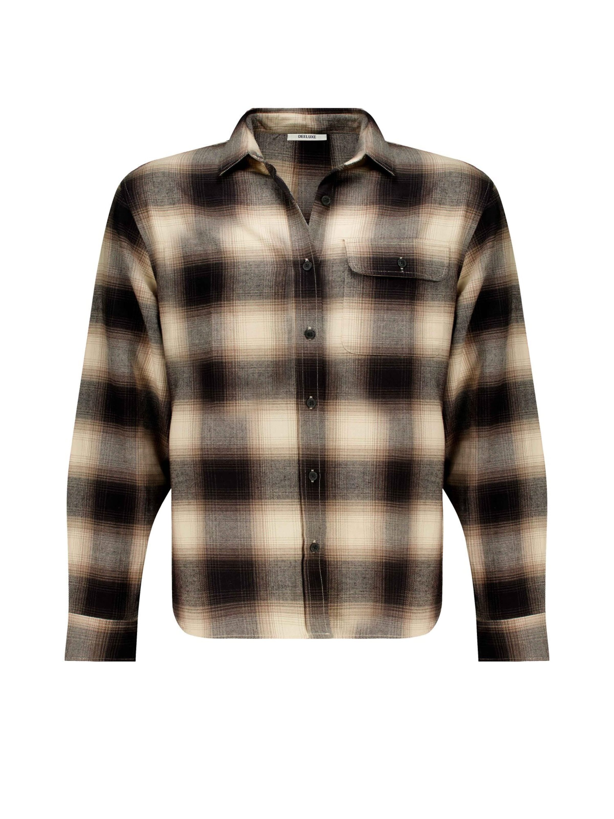 Deeluxe Regular fit Button Up Shirt 'Braga' in Black: front