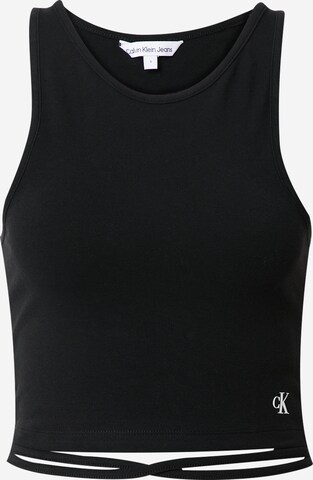 Calvin Klein Jeans Top in Black: front