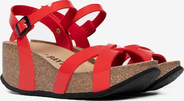 Bayton Sandal 'Venus' in Red