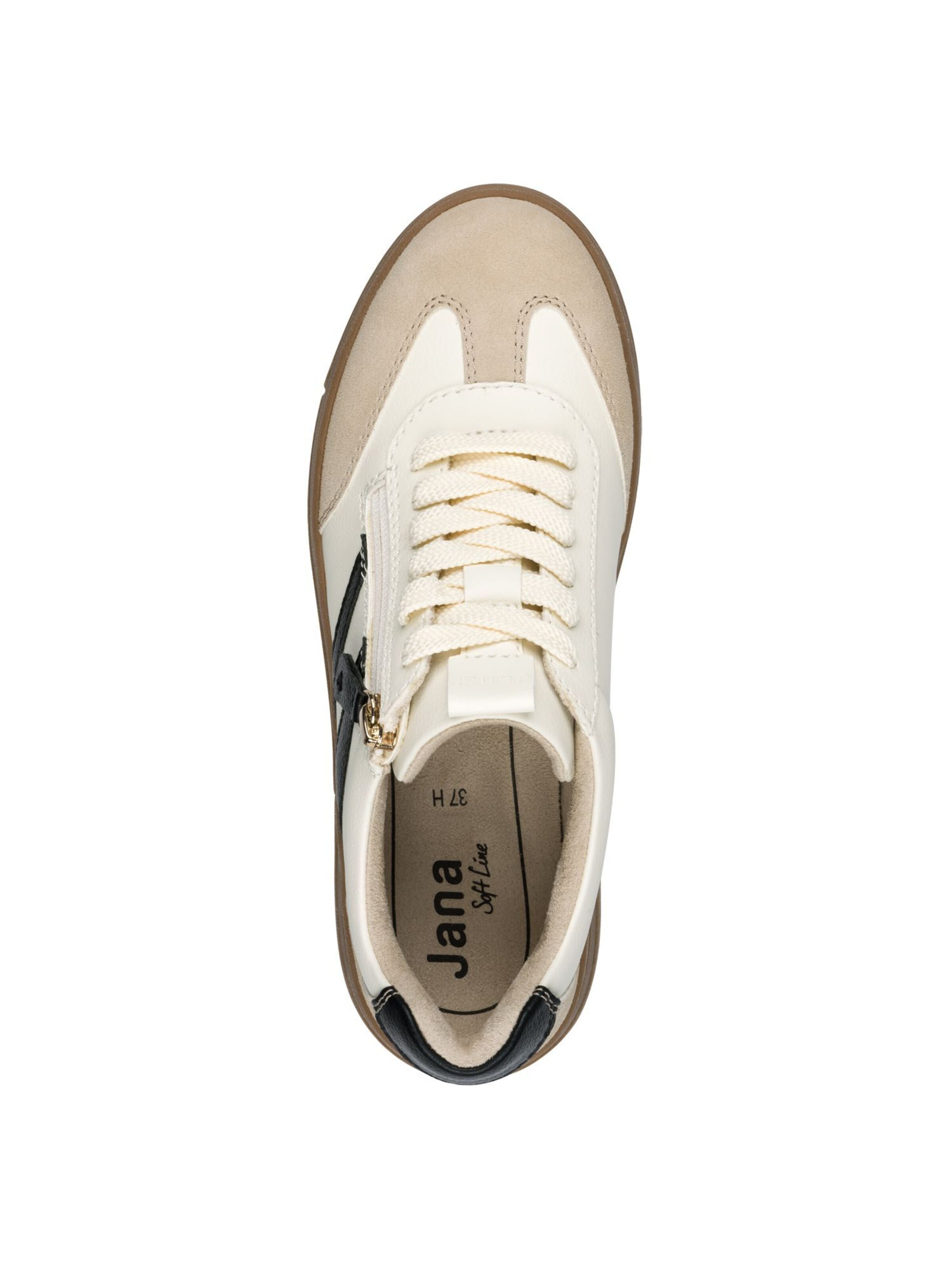 Baskets basses JANA en blanc