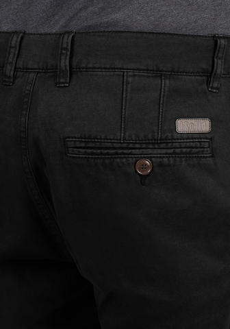 Regular Pantalon chino 'Viseu' !Solid en noir