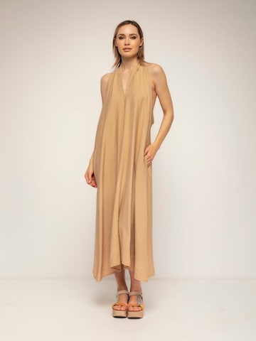 Tantra Dress in Beige