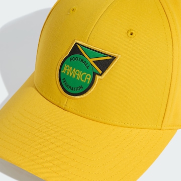 Cappello da baseball sportivo 'Jamaika 26 x Bob Marley Baseball' di ADIDAS PERFORMANCE in giallo