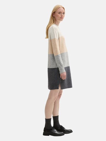 TOM TAILOR DENIM Kleid in Grau