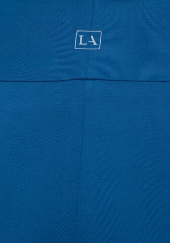 LASCANA Skinny Legíny – modrá