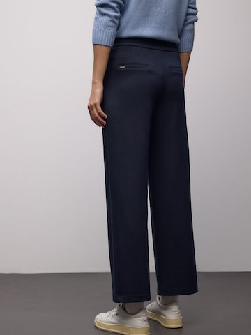 Wide leg Pantaloni de la STREET ONE pe albastru